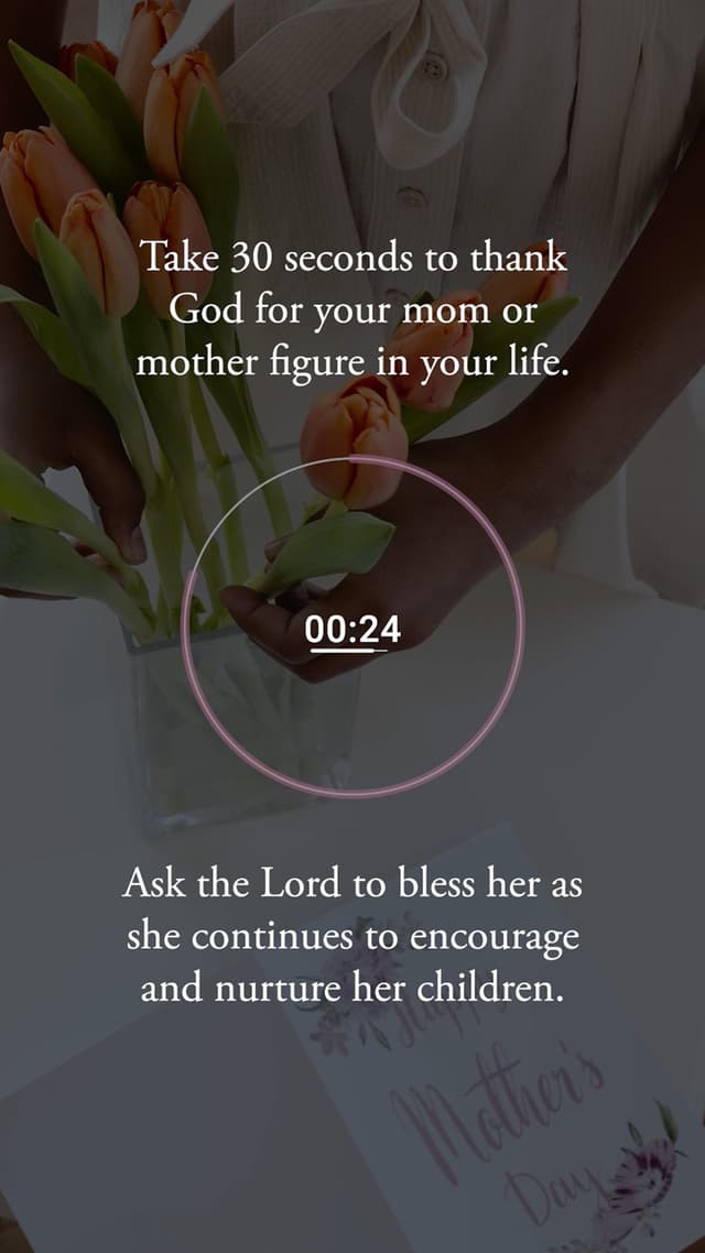 Thank God for Mom