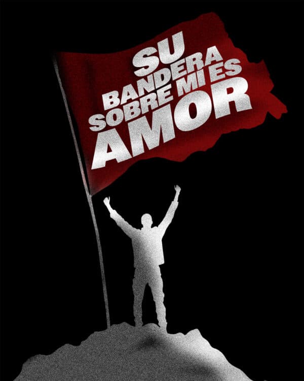 Su bandera sobre mí es amor
