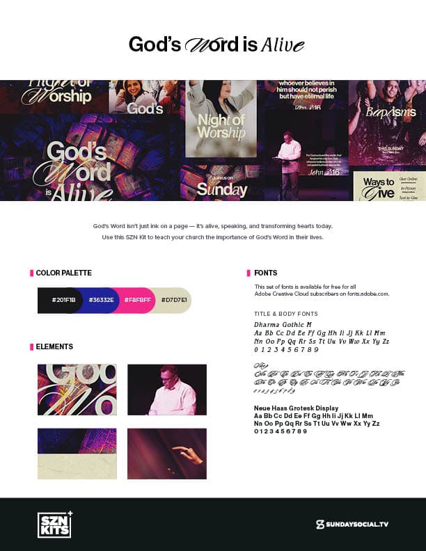 Style Guide preview