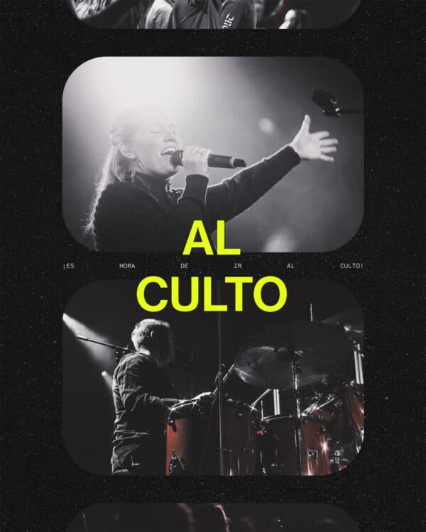¡Es hora de ir al culto!
