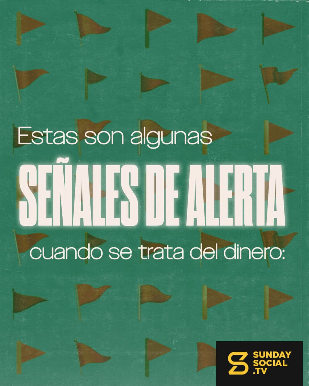 Estas son algunas señales de alerta cuando se trata del dinero: