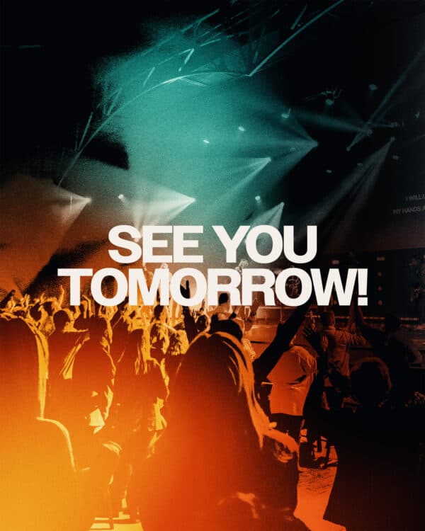 See you tomorrow!