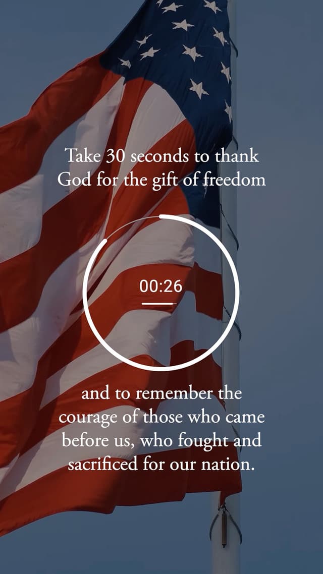 Thank God For The Gift of Freedom