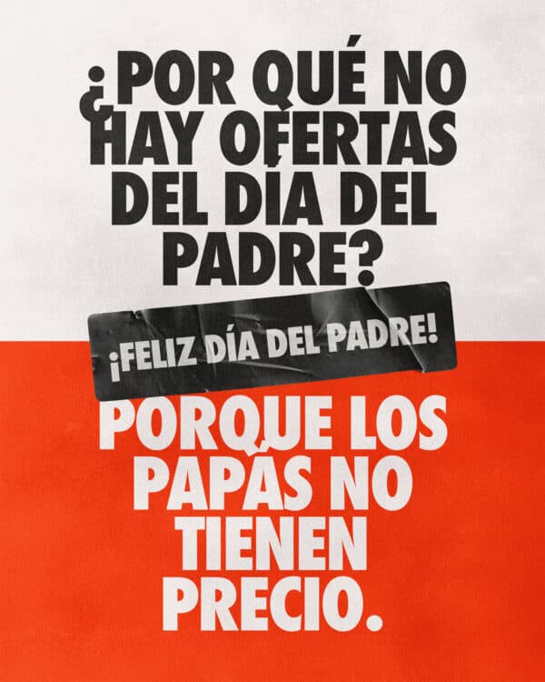 Por que no hay ofertas del día del padre