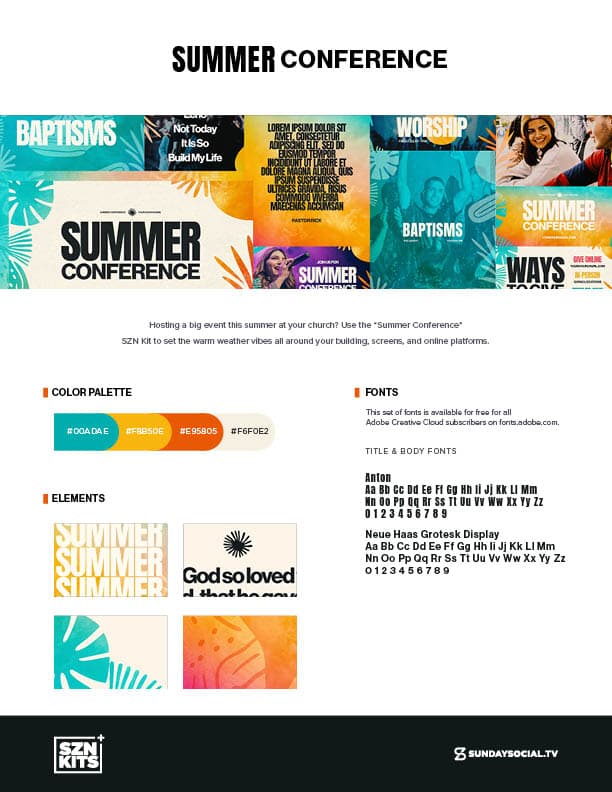 Style Guide preview