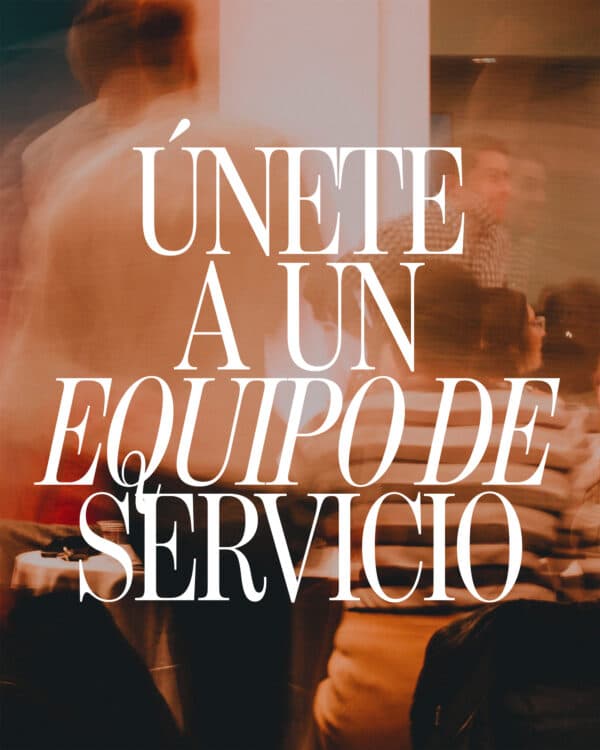 Únete a un equipo de servicio