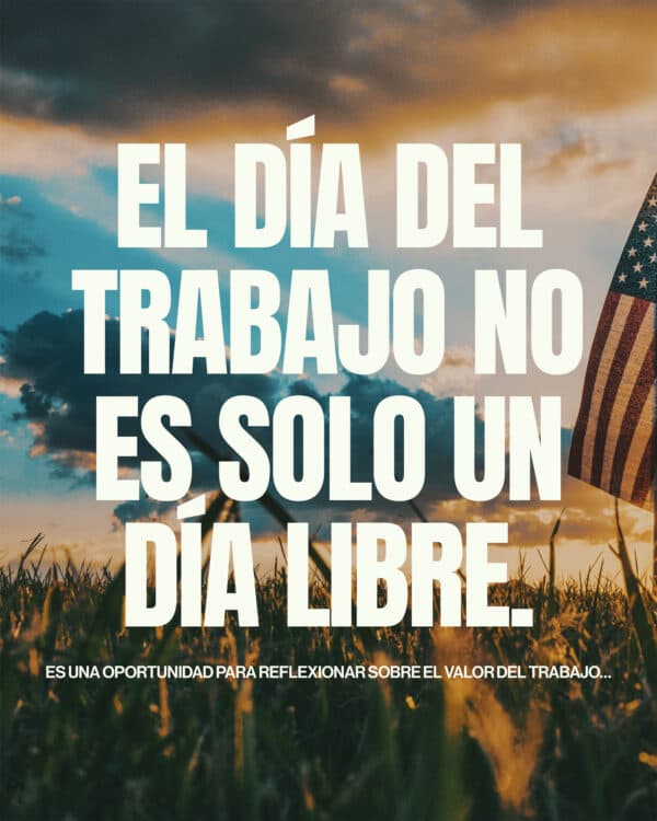 El Día del Trabajo no es solo un día libre. Es una oportunidad para reflexionar sobre el valor del trabajo…