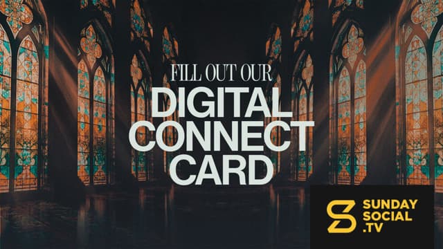 The Church | Slides, Connect
