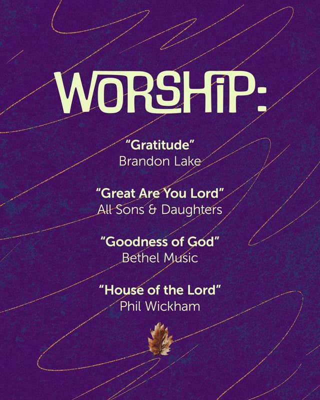 Worship Set Posts