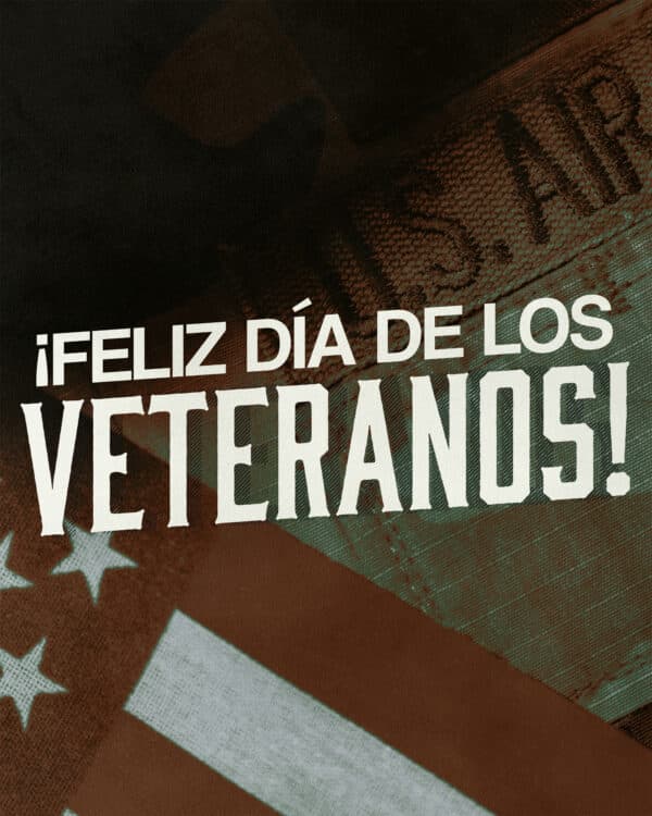 Feliz Día De Los Veteranos