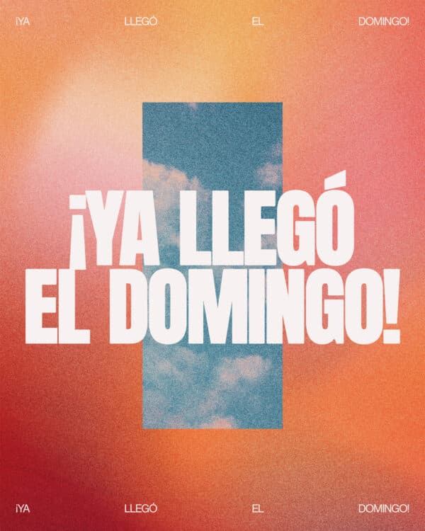 ¡Ya llegó el domingo!