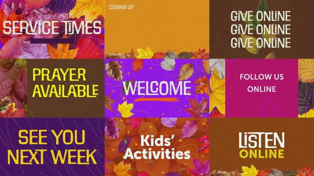 Fall Festival | Slides