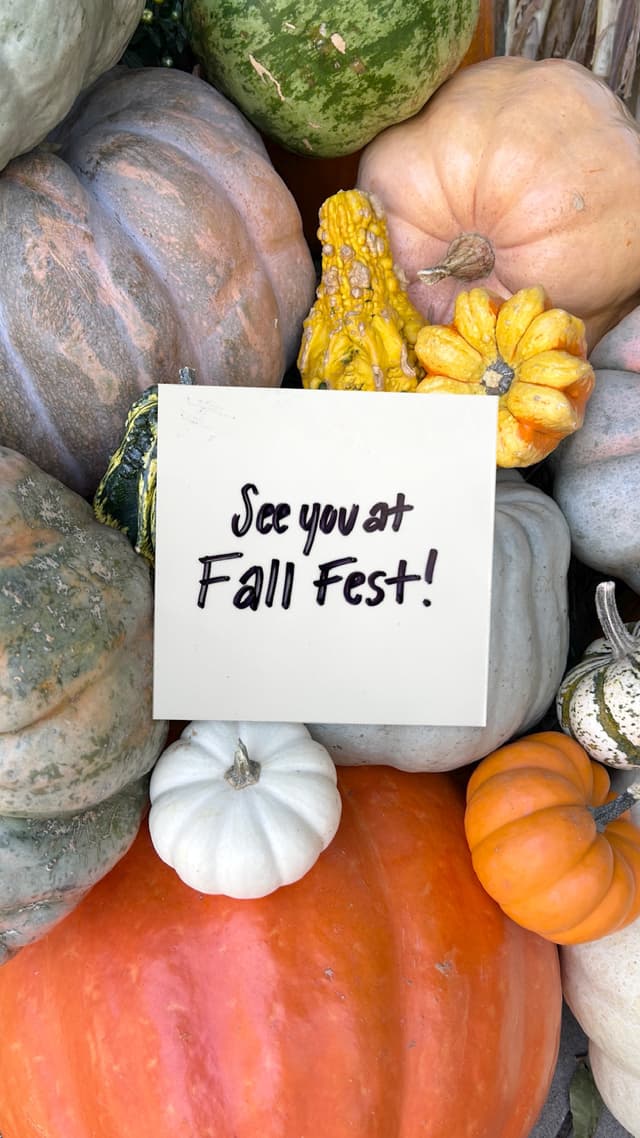 See You at Fall Fest