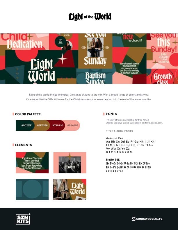 Style Guide preview