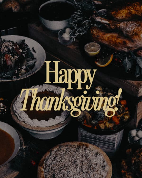 Happy Thanksgiving!