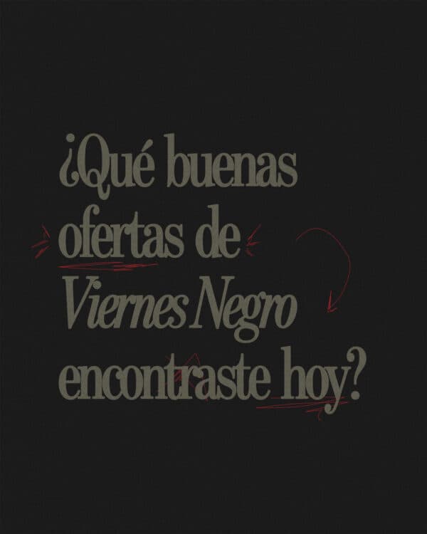 ¿Qué buenas ofertas de Viernes Negro encontraste hoy?