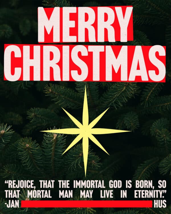 Christmas. Rejoice.