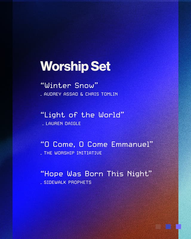 Worship Set Posts
