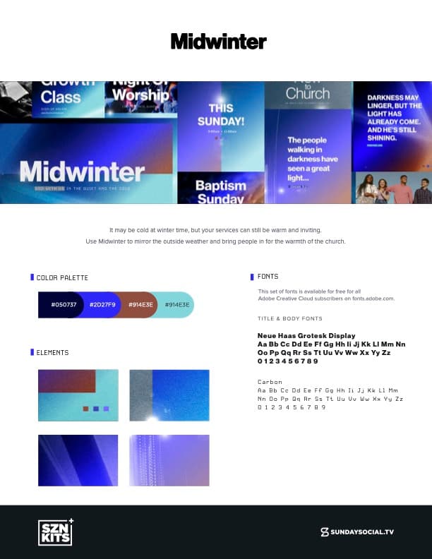 Style Guide preview