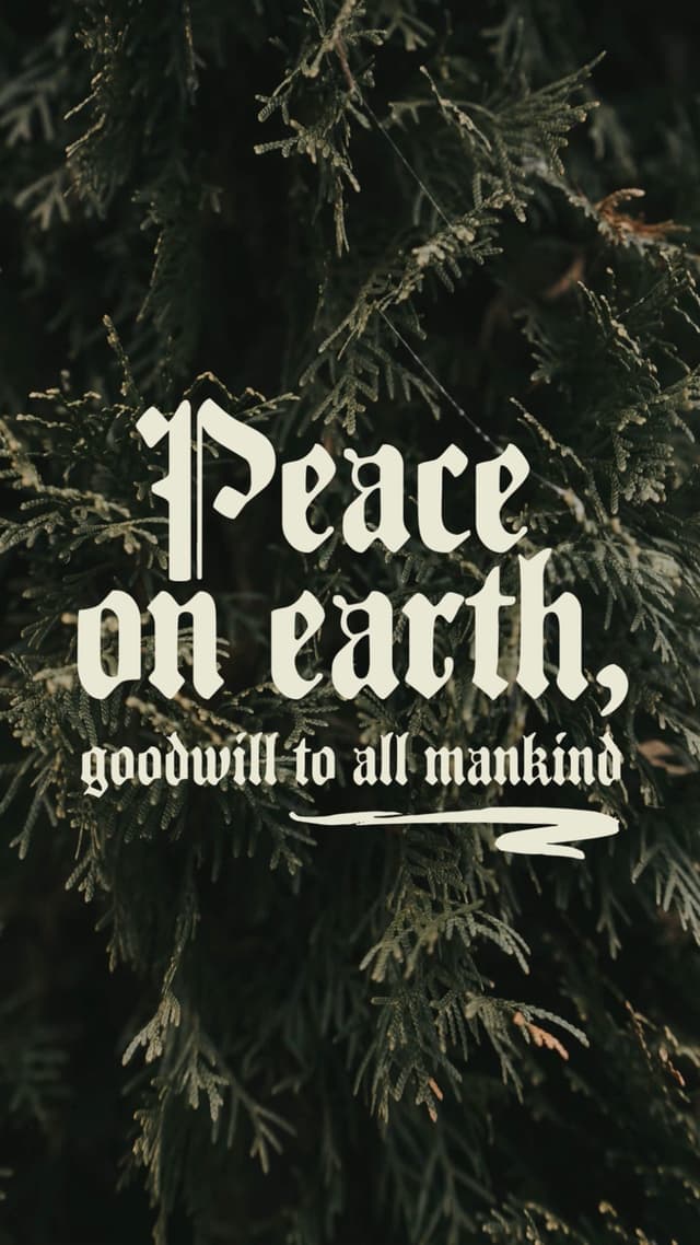 Peace on Earth
