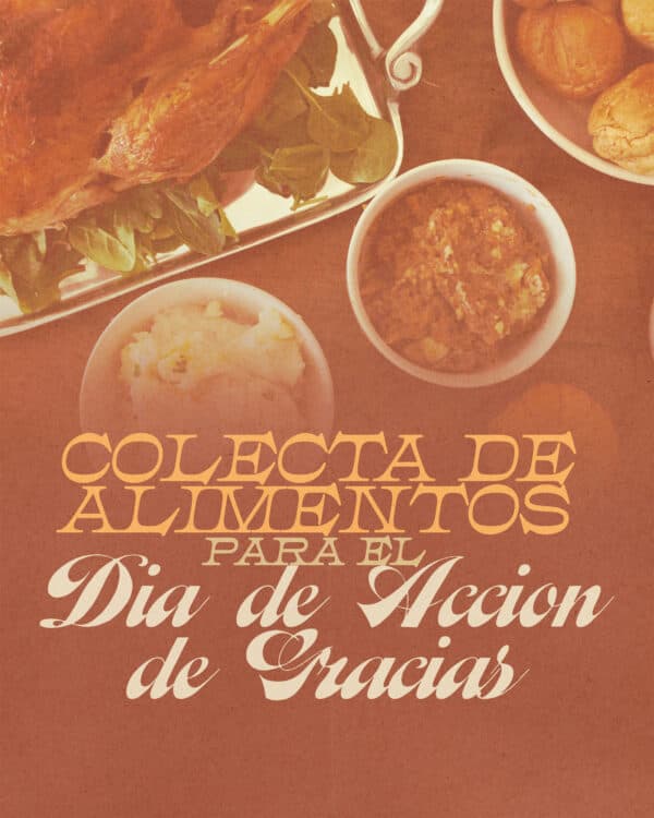 Colecta de Alimentos para el Día de Acción de Gracias