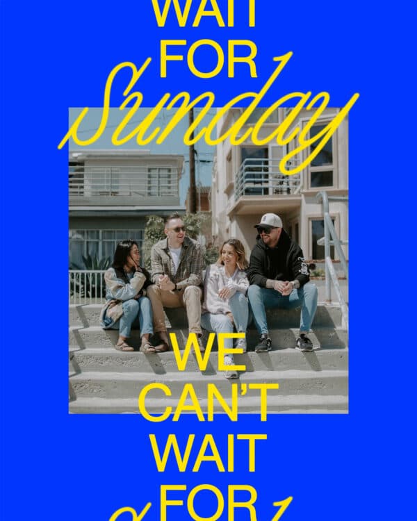 We can't wait for Sunday