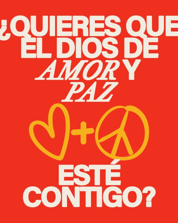 ¿Quieres que el Dios de amor y paz esté contigo? Alégrate, crece en madurez, anímense unos a otros y vivan en paz.