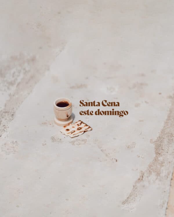 Santa Cena este Domingo