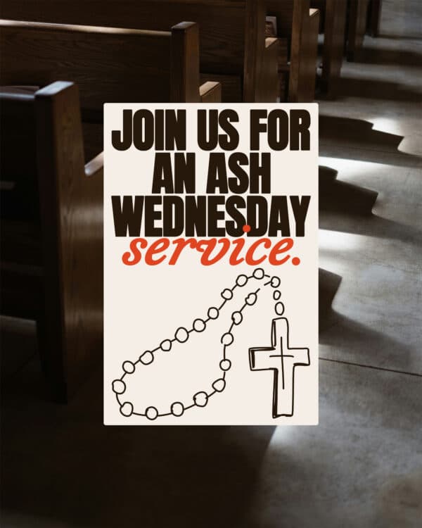 Ash Wednesday Service