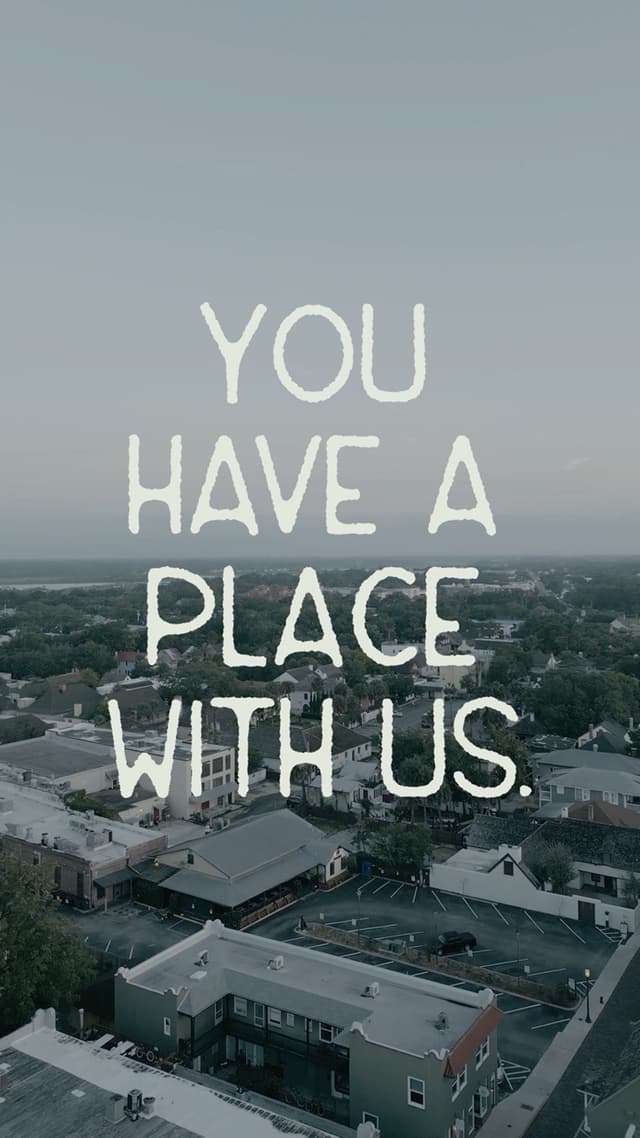No matter your season, you have a place with us.