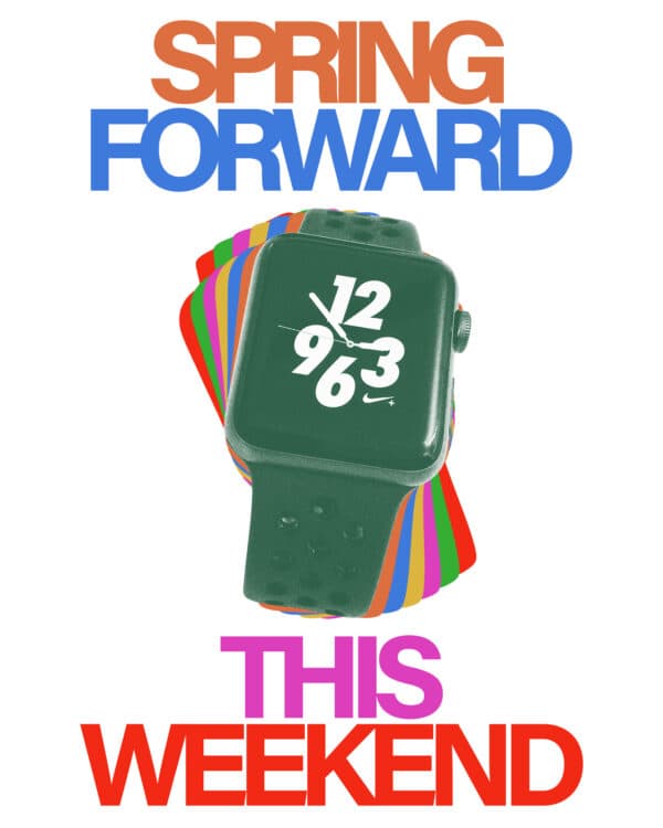 Spring Forward this weekend