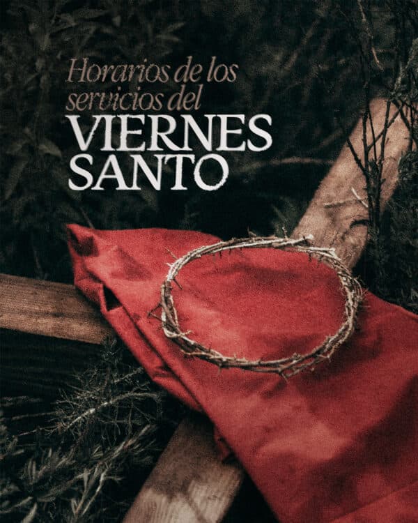 Horarios de los servicios del Viernes Santo