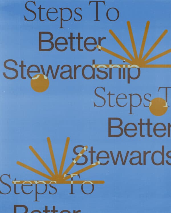 Steps to better stewardship
