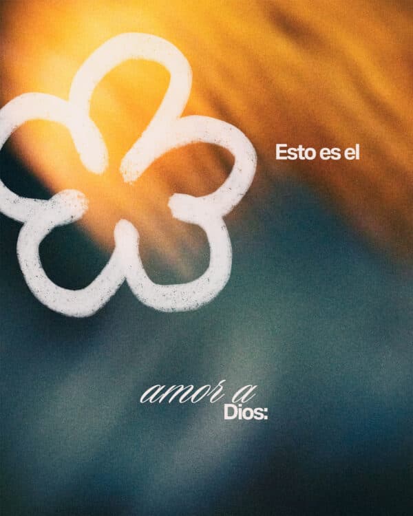 Esto es el amor a Dios: obedecer Sus mandamientos. Y sus mandamientos no son una carga. — 1 Juan 5:3