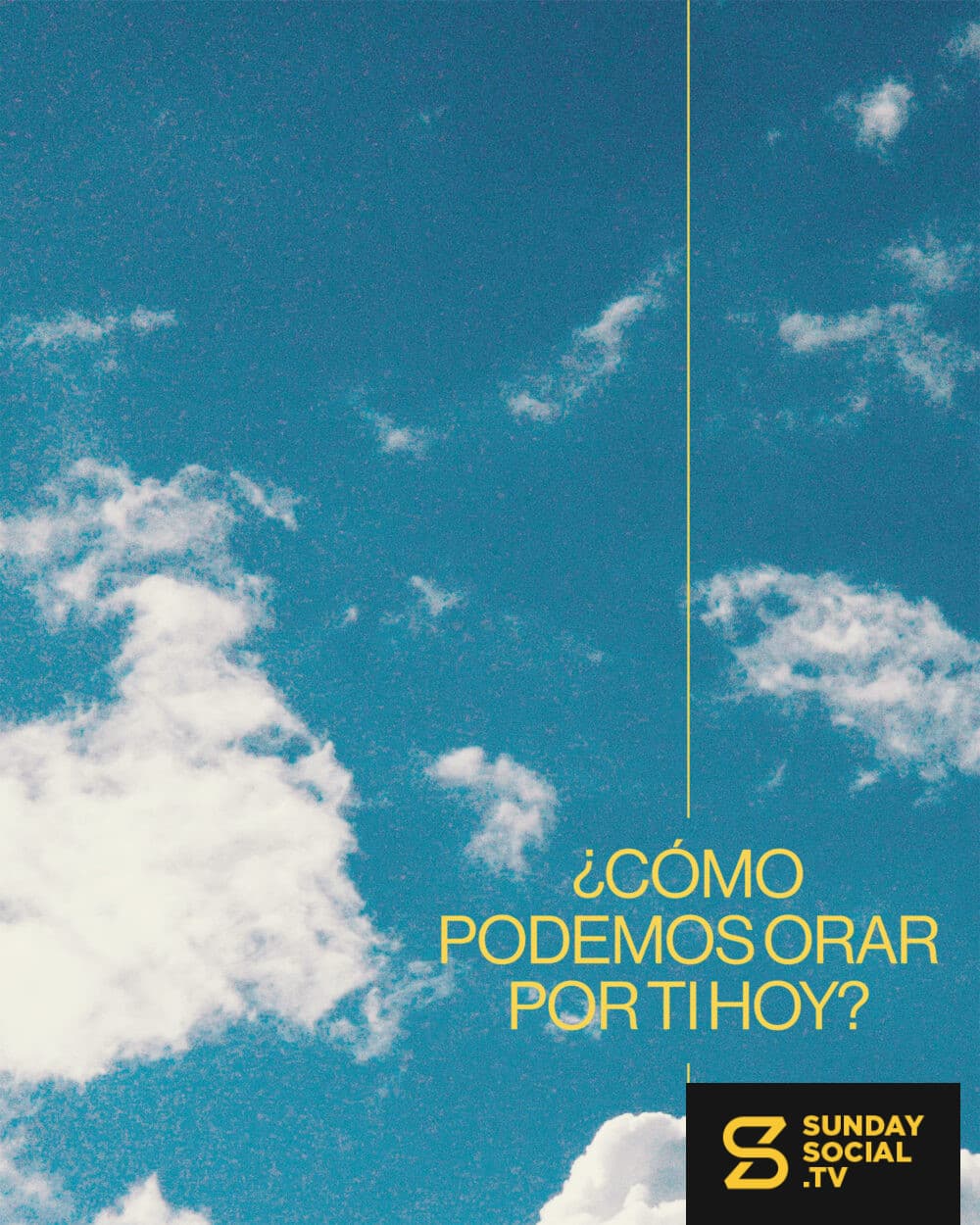 ¿Cómo podemos orar por ti hoy?