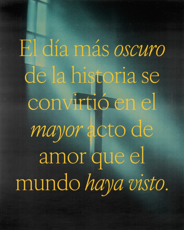 El día más oscuro de la historia se convirtió en el mayor acto de amor que el mundo haya visto.