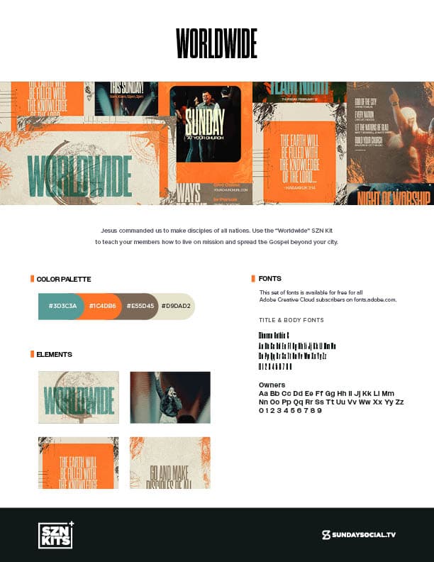 Style Guide preview