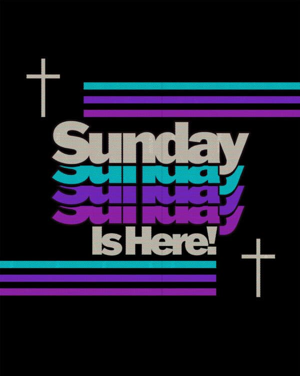 Sunday is here!