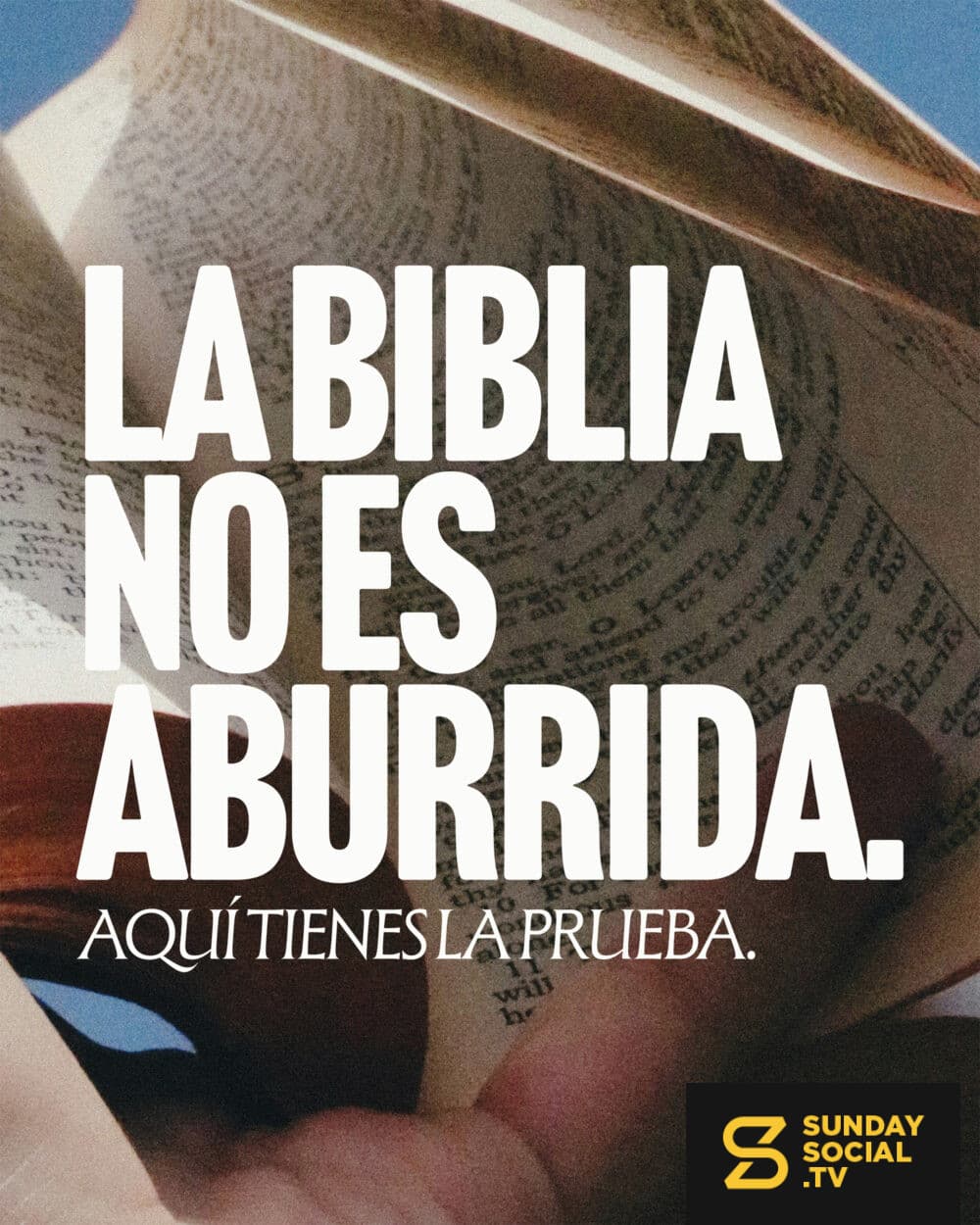 La Biblia no es aburrida. Aquí tienes la prueba.