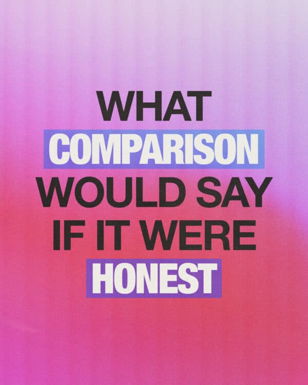 What Comparison Would Say If It Were Honest