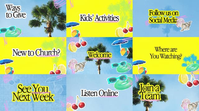 Summer Scenes | Slides
