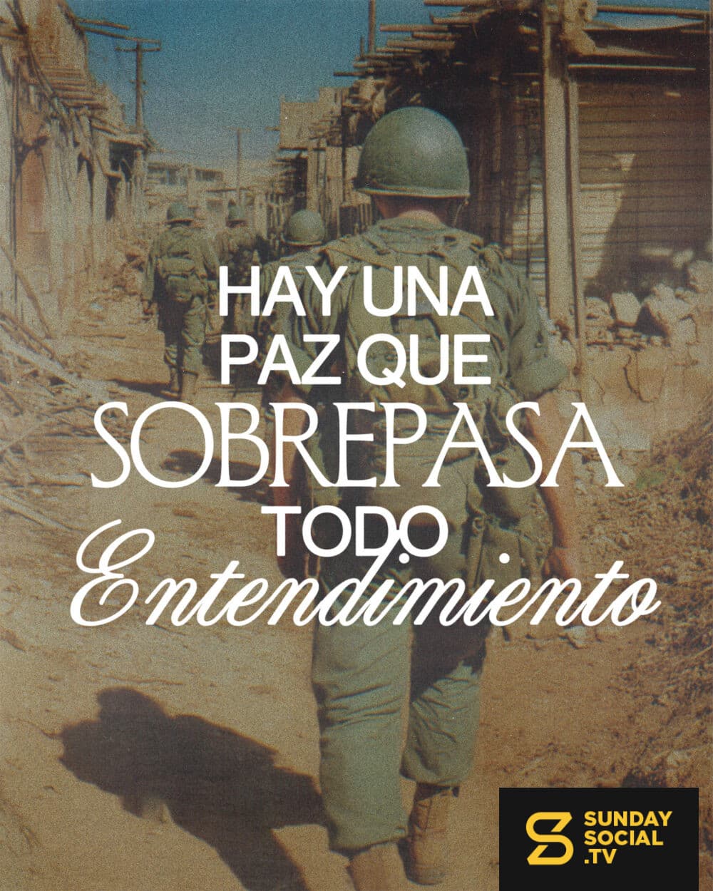 Hay una paz que sobrepasa todo entendimiento