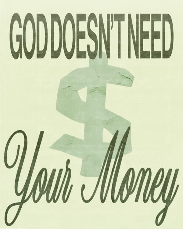 (1) God doesn’t need your money.(2) God wants your heart.(3) But Jesus tells us: “Where your treasure is, there your heart will be also.” (Matthew 6:21)(4) Giving isn’t about the receiver. It’s about the giver’s heart. Your heart.(5) God wants your heart. And the way you use money steers your heart.(6) Steer it toward God.
