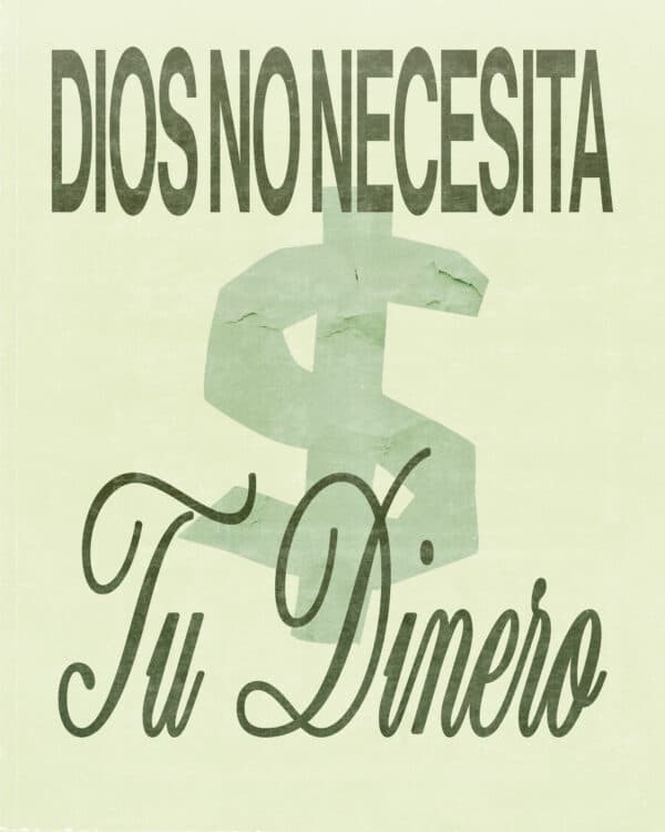 (1) Dios no necesita tu dinero. (2) Dios quiere tu corazón.  (3) Pero Jesús nos dice: “Porque donde esté tu tesoro, allí estará también tu corazón.” (Mateo 6:21) (4) Dar no se trata de quien recibe; se trata del corazón de quien da. De tu corazón. (5) Dios quiere tu corazón. Y la manera en que usas tu dinero dirige tu corazón. (6) Dirígelo hacia Dios.