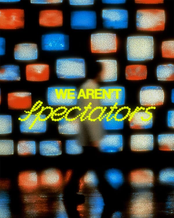 (1) We aren’t spectators(2) We aren’t superstars(3) We’re no lone rangers(4) We’re just people…(5) Working together…(6) For God’s glory
