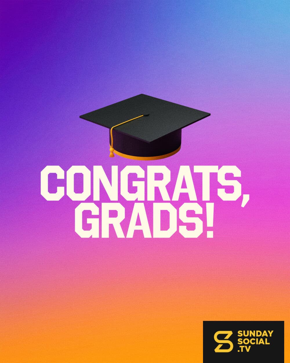 Congrats, grads!
