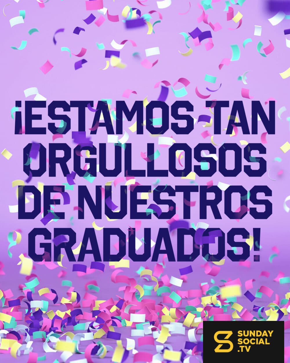 ¡Estamos muy orgullosos de todos nuestros graduados!