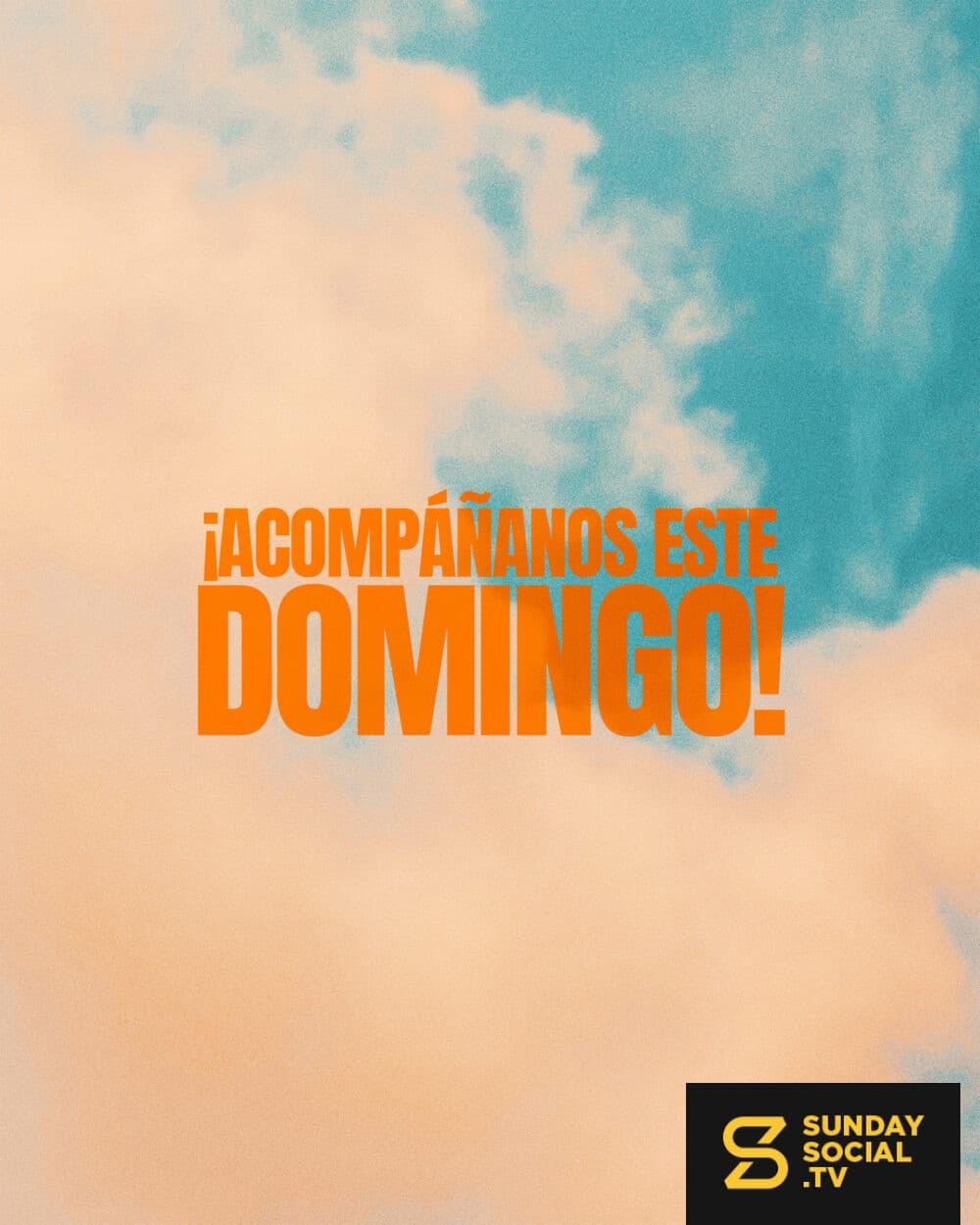 ¡Acompáñanos este domingo!