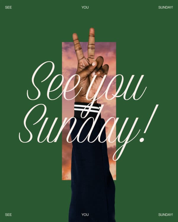 See you Sunday!