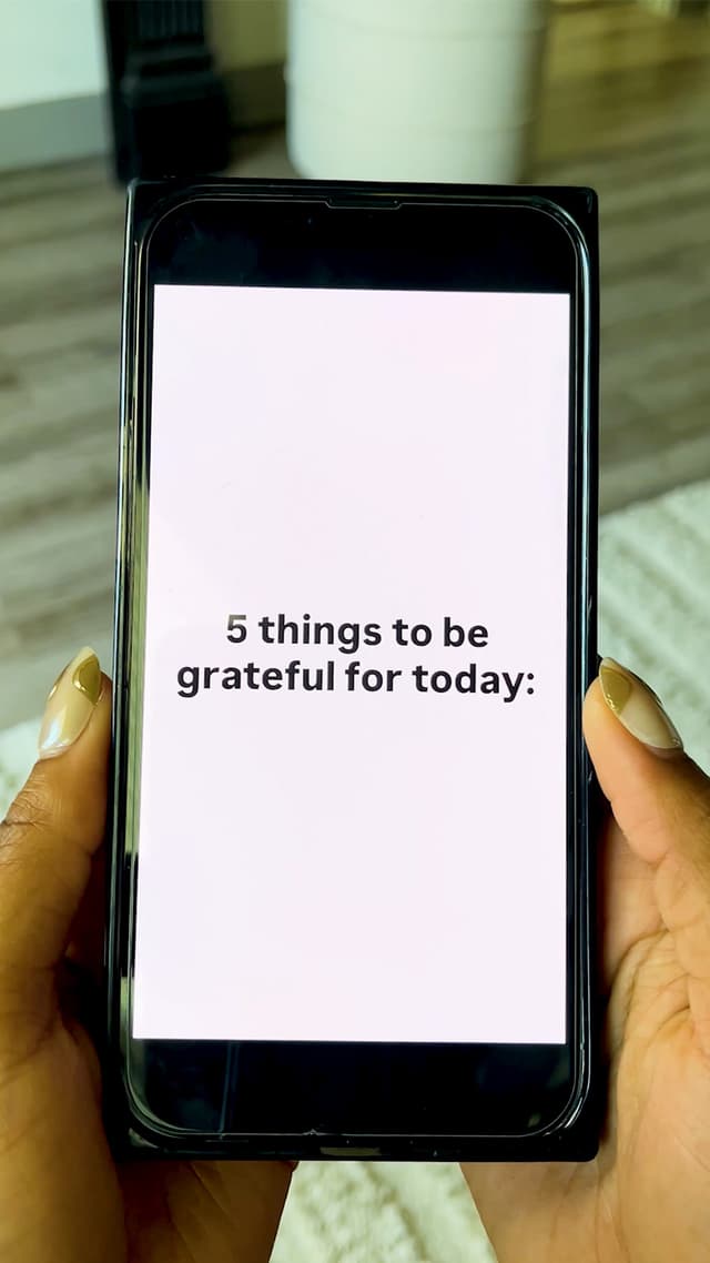 5 Things To Be Grateful For Today